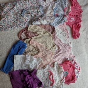 Huge lot - baby girls 0-3 months